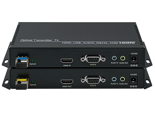 <span style="color:#333333;"><span style="font-size:24px;"><strong>4K@60 HDMI KVM Optical Fiber Extender</strong></span></span>