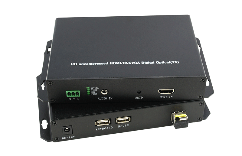 <span style="color:#333333;"><span style="font-size:24px;"><strong>Uncompressed HDMI KVM Fiber Optic Extender</strong></span></span>