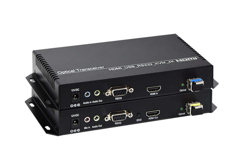 <span style="color:#333333;"><span style="font-size:24px;"><strong>4K@30 HDMI KVM Extender Over LC Fiber Optic Cable up to 20KM</strong></span></span><br />  
