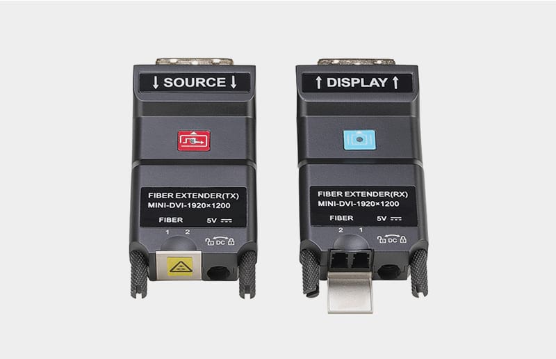 <span style="color:#333333;"><strong>Mini DVI Fiber Optic Extender</strong></span>