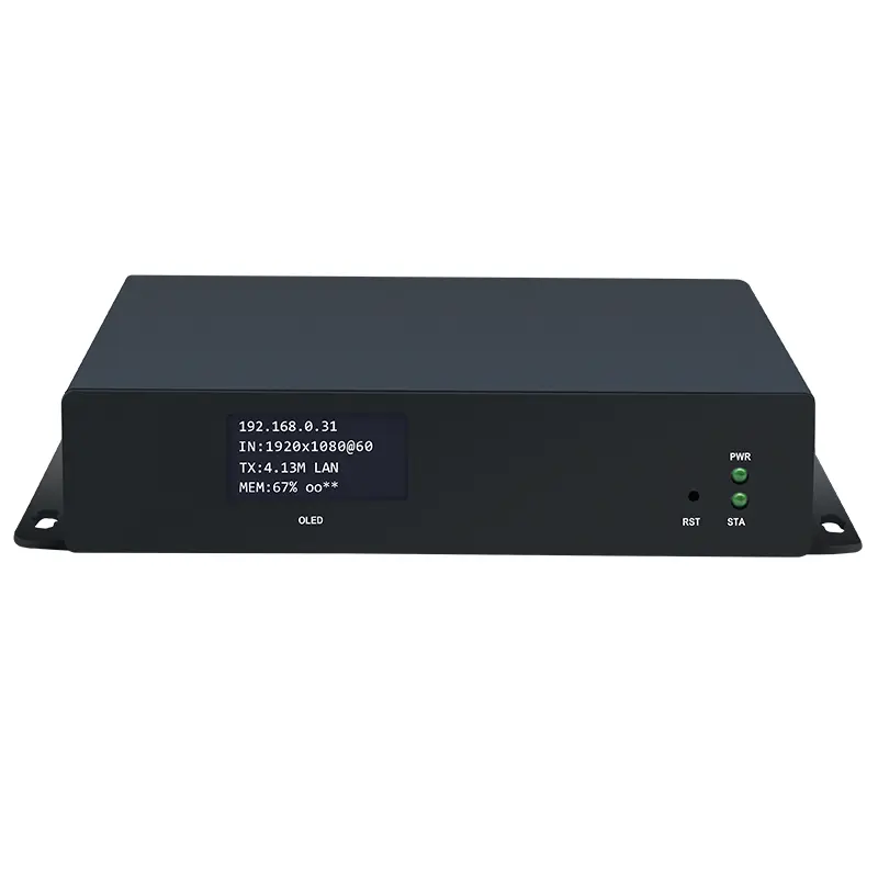 未使用：ORIVISION H.265 1080P HDMIエンコーダー H265 1080P60 HDMI Video Encoder With OLED from China