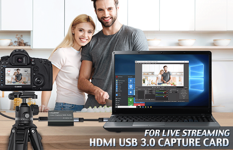 <span style="color:#333333;"><span style="font-size:24px;"><strong>4K@60 HDMI to USB 3.0 Capture Card With Audio</strong></span></span>
