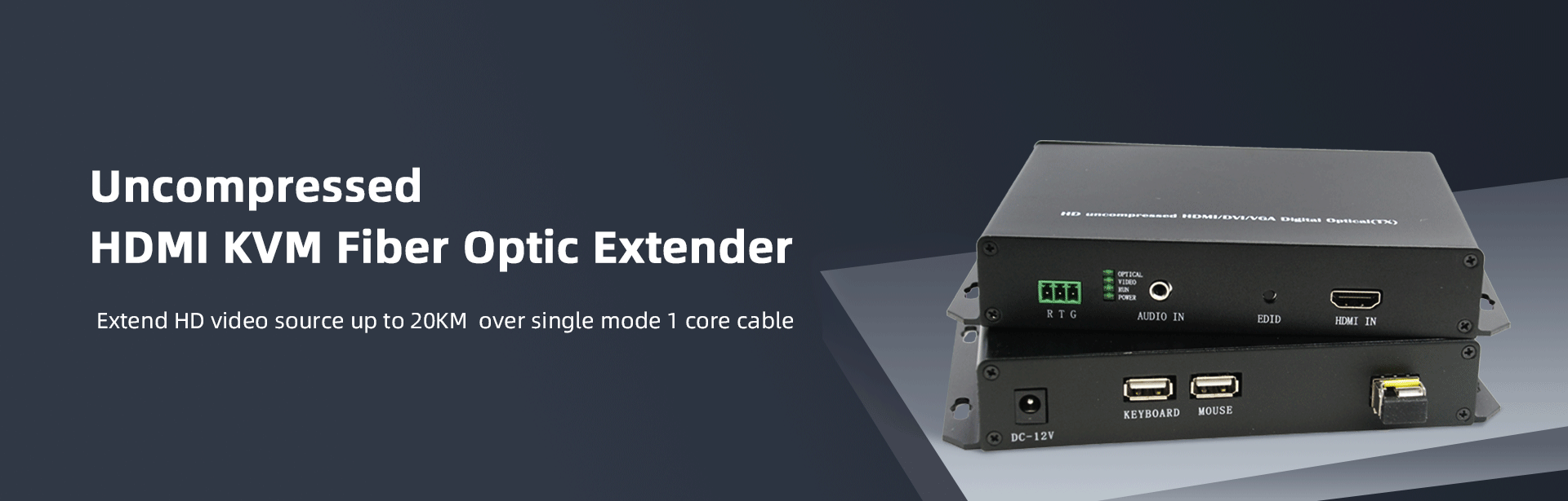 Uncompressed-HDMI-KVM-Fiber-Extender-OKH411-01