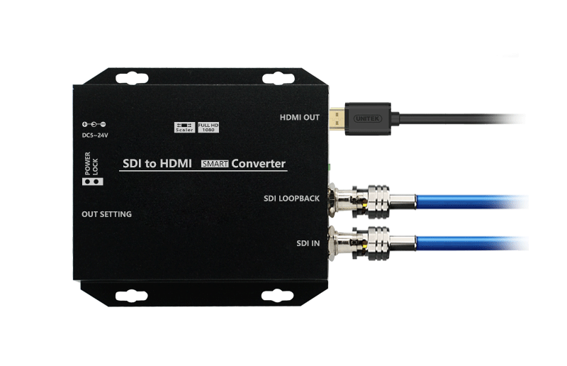 <span style="color:#333333;"><span style="font-size:24px;"><strong>Broadcast-grade SDI signal</strong></span></span>