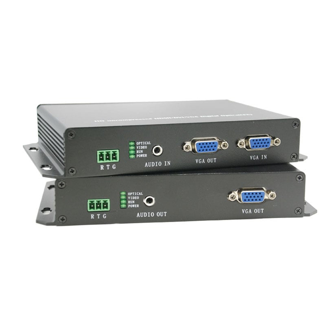 ORIVISION Uncompressed 1920x1200@60 VGA Fiber Optic Extender