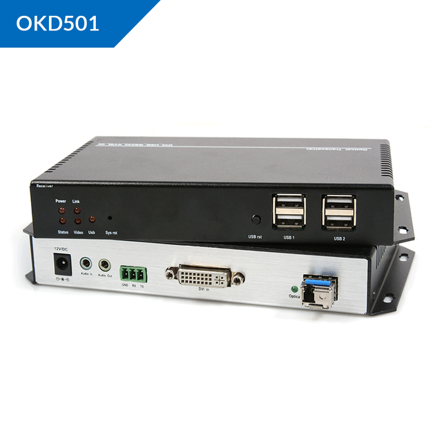 ORIVISION 4K@30 DVI KVM Optical Fiber Extender