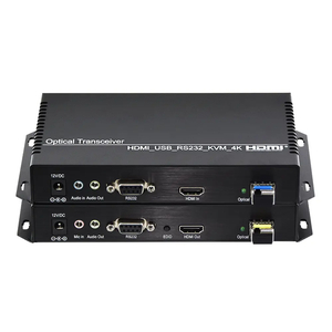 ORIVISION 4K@30 HDMI USB2.0 Optical Fiber Extender