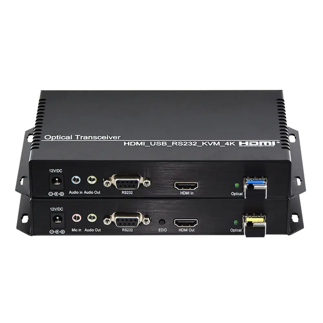 ORIVISION 4K@30 HDMI USB2.0 Optical Fiber Extender