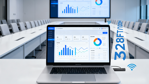 <span style="color:#333333;"><span style="font-size:24px;"><strong>328 FT/100M Transmission Range &amp; Stable Dual-Band WiFi</strong></span></span>