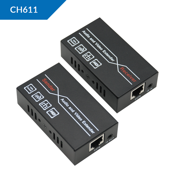 ORIVISION 150m 1080P60 HDMI Network Extender With IR