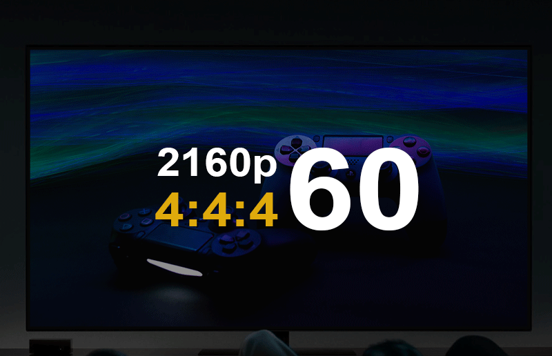 <span style="color:#333333;"><span style="font-size:24px;"><strong>Transmits Crystal-Clear 4K Video with 4:4:4 Color</strong></span></span>