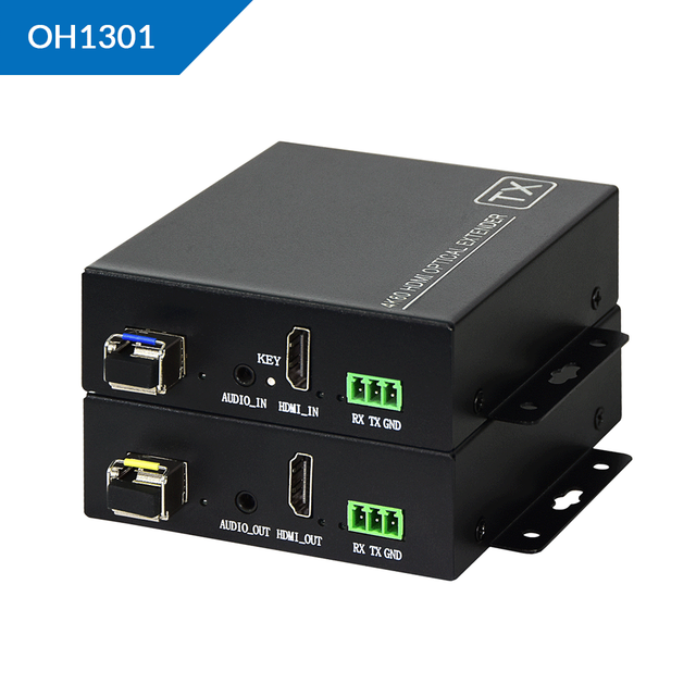 Uncompressed 4K@60 HDMI Fiber Optic Extender 
