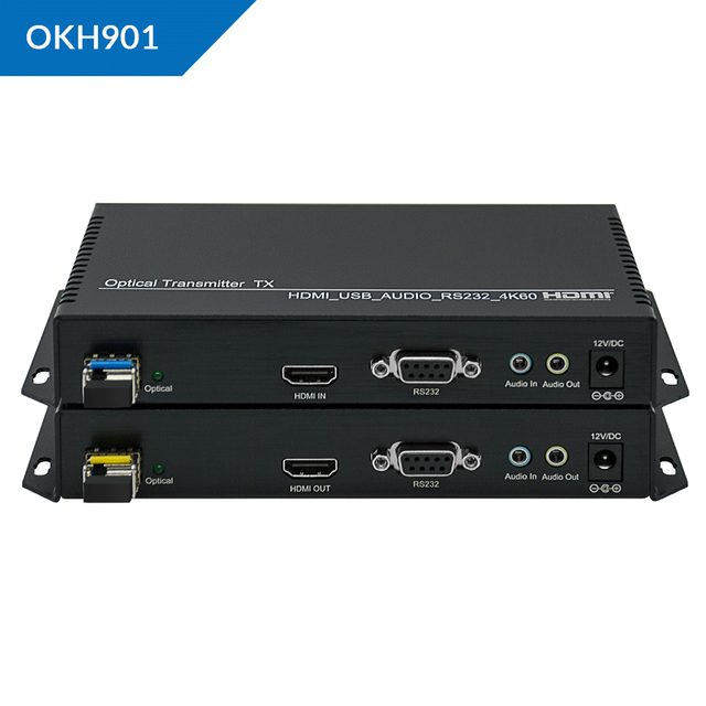 ORIVISION 4K@60 HDMI KVM Optical Fiber Extender
