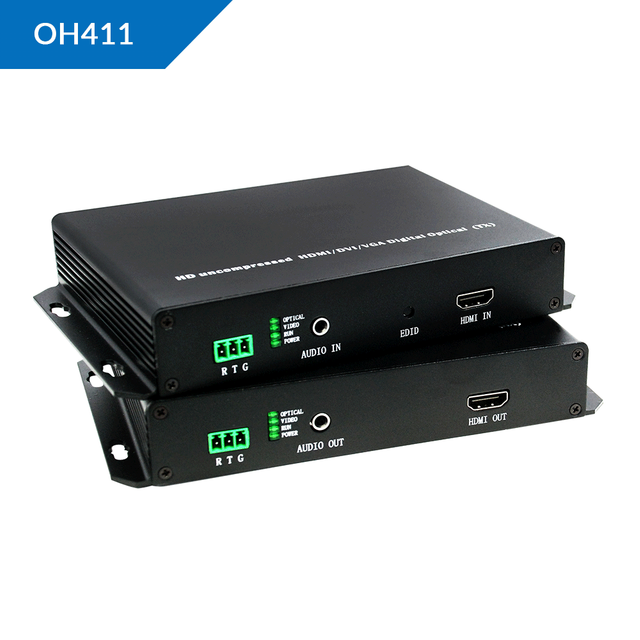 Uncompressed 1920x1200@60 HDMI Fiber Optical Extender