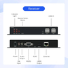 ORIVISION 4K@30HZ HDMI/USB2.0 KVM Extender over Cat5e Cable