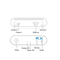 ORIVISION 100m 1080@60 Wireless Extender with IR