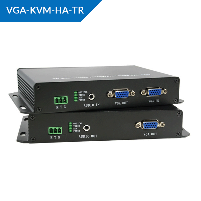 ORIVISION Uncompressed 1920x1200@60 VGA Fiber Optic Extender