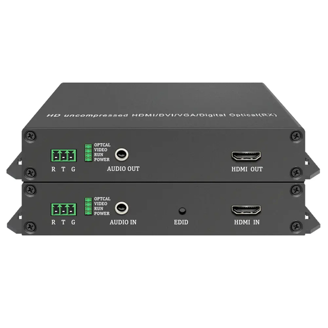 ORIVISION Uncompressed 1920x1200@60 HDMI KVM Fiber Optical Extender