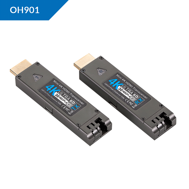 4K@30 Mini HDMI Fiber Optic Extender