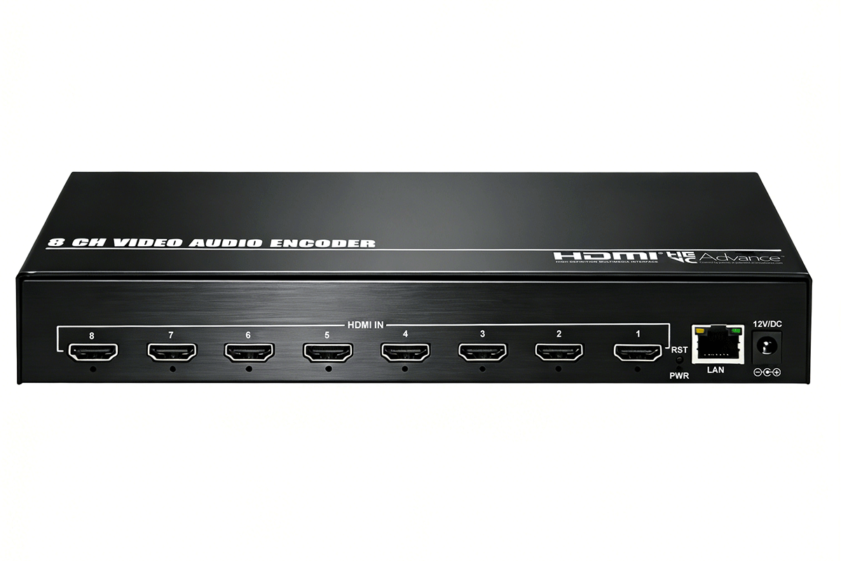 <span style="color:#333333;"><span style="font-size:30px;"><strong>8 Channels H.265&amp;H.264 HDMI Video Encoder</strong></span></span>