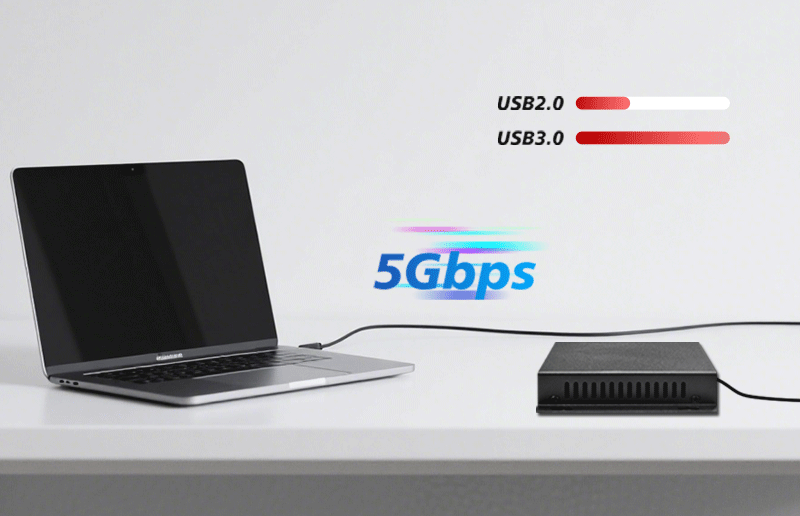 <span style="color:#333333;"><span style="font-size:24px;"><strong>4-Port USB3.0 Hub &amp; 5Gbps Speed</strong></span></span>