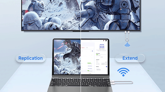 <span style="color:#333333;"><span style="font-size:24px;"><strong>Mirror Mode &amp; Extend Mode</strong></span></span>