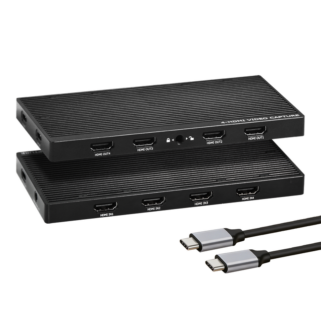 4-in-1 HDMI 4K60hz capture card with Loopout
