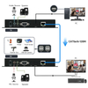 ORIVISION 4K@30HZ HDMI/USB2.0 KVM Extender over Cat5e Cable