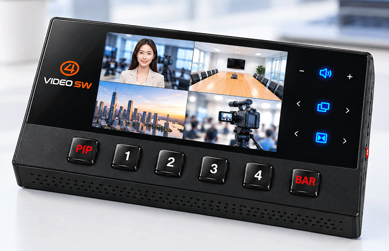 <span style="color:#333333;"><span style="font-size:26px;"><strong>Working Mode 4: 4-Split Quad-View Layout</strong></span></span>