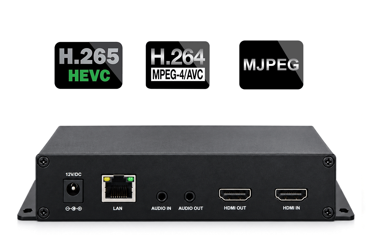 <span style="font-size:26px;"><span style="color:#333333;"><strong>Hardware H.265/H.264/MJPEG Encoding</strong></span></span>
