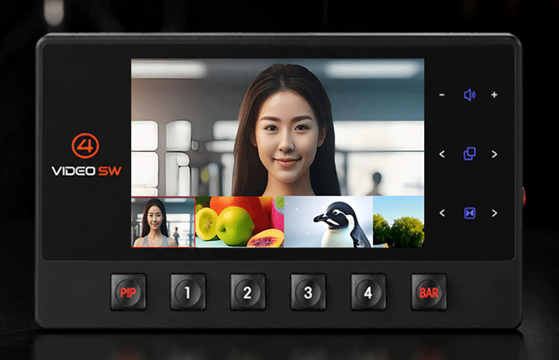 <span style="color:#333333;"><span style="font-size:26px;"><strong>Built-In 5-Inch Touch Screen &amp; Tactile Buttons</strong></span></span>