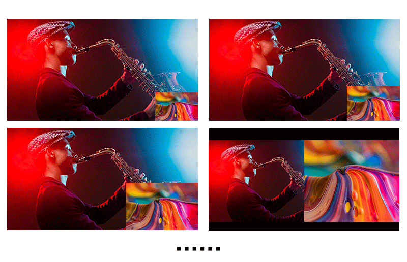 <span style="color:#333333;"><span style="font-size:26px;"><strong>Working Mode 3: Picture-in-Picture (PIP) &amp; Dual-Screen Layouts</strong></span></span>