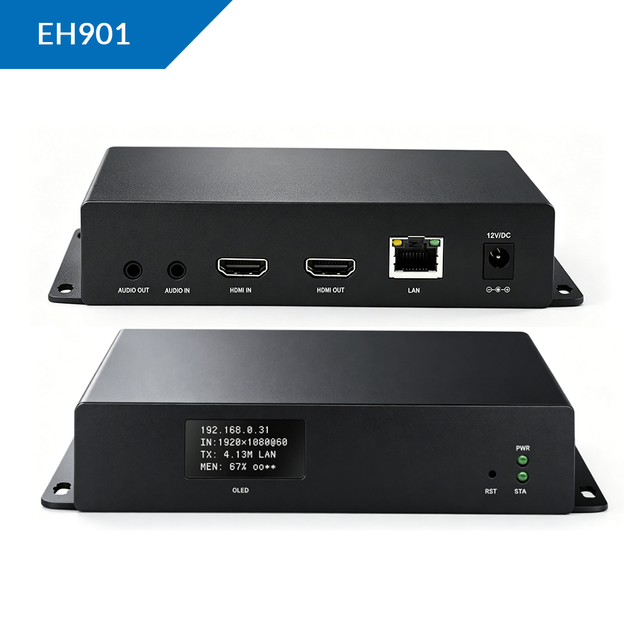 H265 1080P60 HDMI Video Encoder With OLED