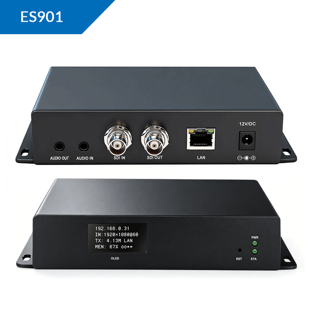 H265 1080P60 SDI Video Encoder With OLED